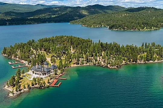 This 22-Acre Island is Montana’s Largest Private Estate